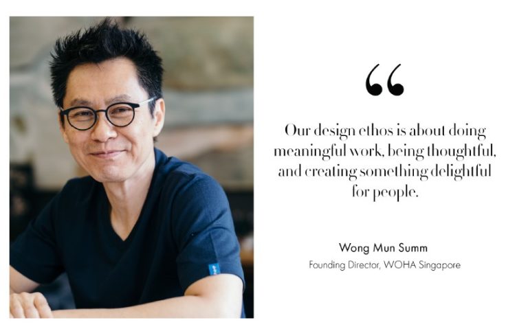 Wong Mun Summ - Founding Director, WOHA Singapore