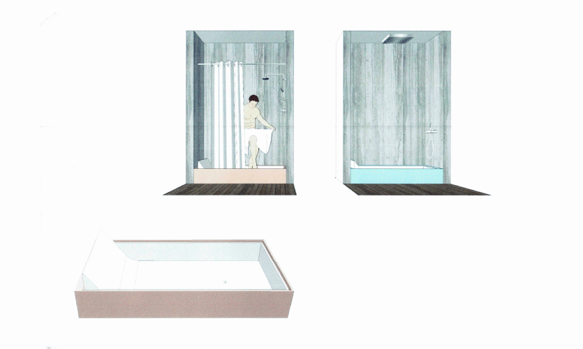 apaiser bathware sampan shower bath designer bathware