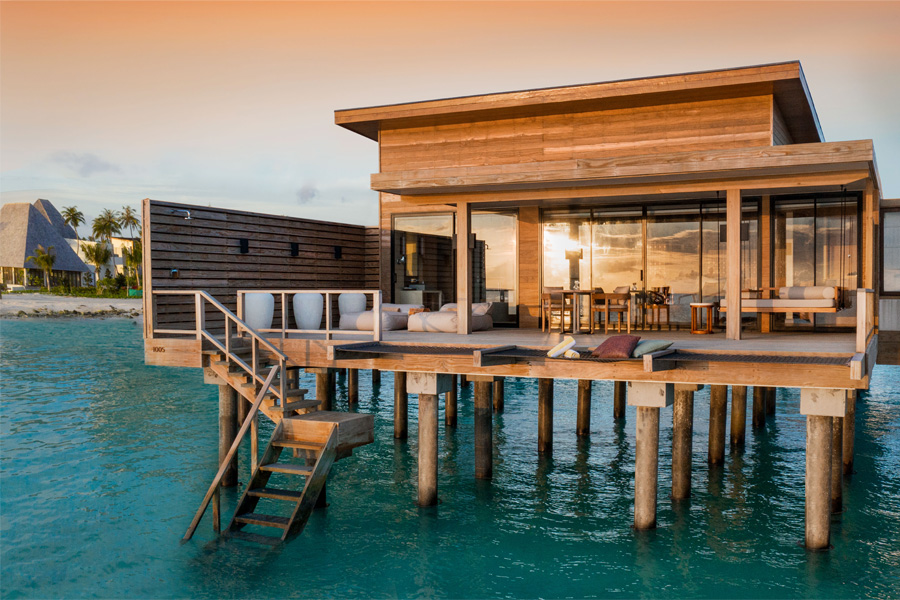 Water Villa at Kuda Villingili Resort Maldives